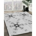 thumbnail image 3 of Ahgly Company Machine Washable Indoor Rectangle Transitional Platinum Gray Area Rugs, 2' x 5', 3 of 7