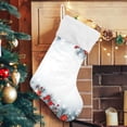 thumbnail image 4 of Coolnut Christmas Balls Pattern Christmas Stockings, Personalized Large Christmas Stocking, Cute Snowflake Stockings 18" Xmas Stocking for Xmas Decorations Xmas Gifts 2PS, 4 of 7