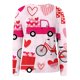 thumbnail image 5 of ICHUANYI Liquidación Blusa de manga larga sin tirantes con cuello en V y hombros descubiertos para mujer ICHUANYI WER202308244787, 5 of 5