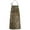 Brown and Black-1, variant on Brown and Black Leopard Print Apron-Garden Aprons for Women with Pockets-Cotton Linen Waterproof Kitchen Cooking Gardening Aprons Adjustable for Kitchen,Cooking,BBQ and Salon 33x27 Inch