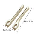thumbnail image 2 of 2pcs Car Seat Gap Filler Side Seam Plug Strip Leak-proof Fill Strip Anti-Drop, 2 of 5