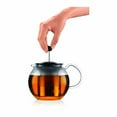 thumbnail image 4 of Bodum ASSAM Teapot, Glass Teapot with Stainless Steel Filter, 34 Ounce, 4 of 5