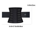 thumbnail image 3 of Cinturón de soporte abdominal de alta elasticidad para hombres y mujeres, faja moldeadora para esculpir el cuerpo después del parto, entrenador de cintura de malla transpirable para fitness y ejercici, 3 of 9