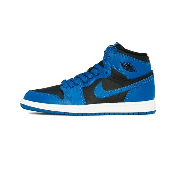 Little Kid's Jordan 1 Retro High OG Dk Marina Blue/Blk-Wht (AQ2664 404) - 13