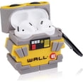 thumbnail image 2 of Funda de robot de pared para Airpod 1/2, diseño de silicona con un bonito personaje de dibujos animados, divertida y elegante carcasa protectora kawaii para niñas y mujeres., 2 of 5
