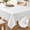 70" x 52" (Rectangular), variant on 52" Round Vinyl Dining Table Pad Protector with Flannel Backing