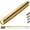 2. Gold, variant on Rose Gold Rolling Pin, 16.7 Inches Stainless Steel Matte Finish With Rose Gold Titanium Plating Copper Rolling Pin For Baking, Pizza, Dough, Pie, Cookie, Gift Ideas For Bakers.