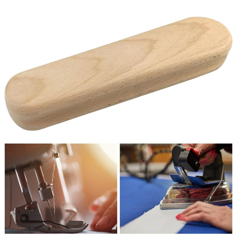  Quilters Clapper, Wood Tailors Clapper Multi Purpose Quilters Clapper  Sewing Tool for Flattening Fabrics and Point Pressing Clothing Wrinkle