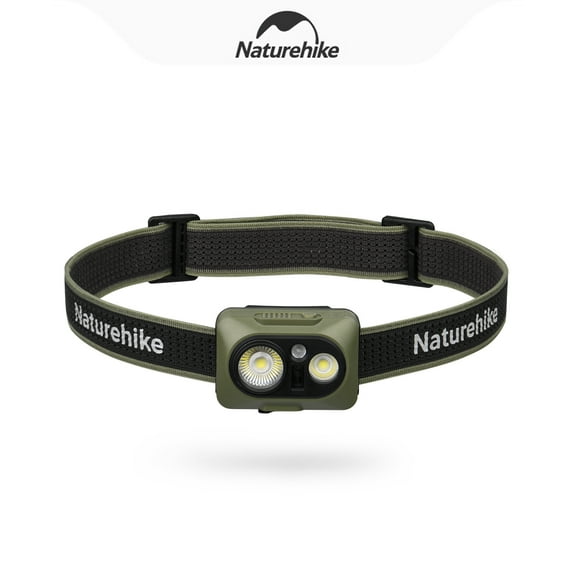 Naturehike, Portable headlamp, Rechargeable headlamp, Motion Sensor Switch，CREE lamp beads, 500lm lumens, 80°adjustable angle,  waterproof IP 66.