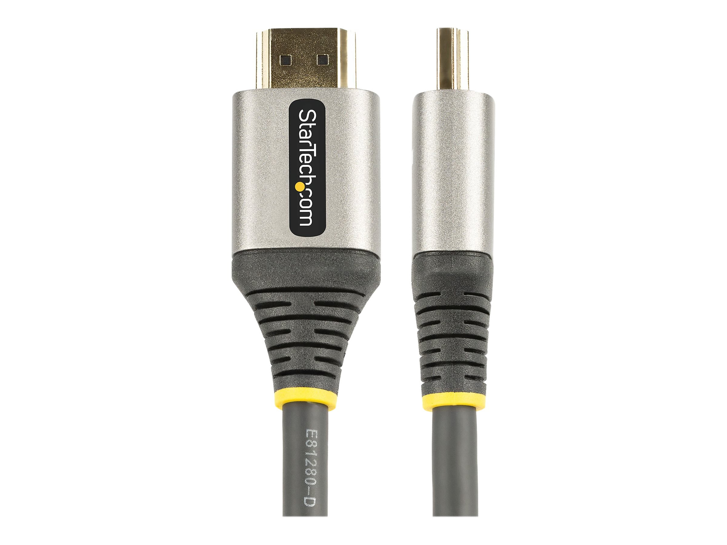 Startech.com 6ft (2m) Hdmi Cable, Certified Ultra High Speed Hdmi Cable 48gbps, 8k 60hz/4k 120hz Hdr10+ Earc, Ultra Hd 8k Hdmi Cable / Cord W/tpe Jacket, For Uhd Monitor/tv/display - Dolby