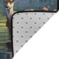 thumbnail image 4 of Area Rugs For Living Room Decor - Peaceful Deer Lily Pond Soft Anti Slip Throw Washable Rugs 5x7 For Bedroom, Indoor Carpet For Bedroom Living Room 80x58In, 4 of 7