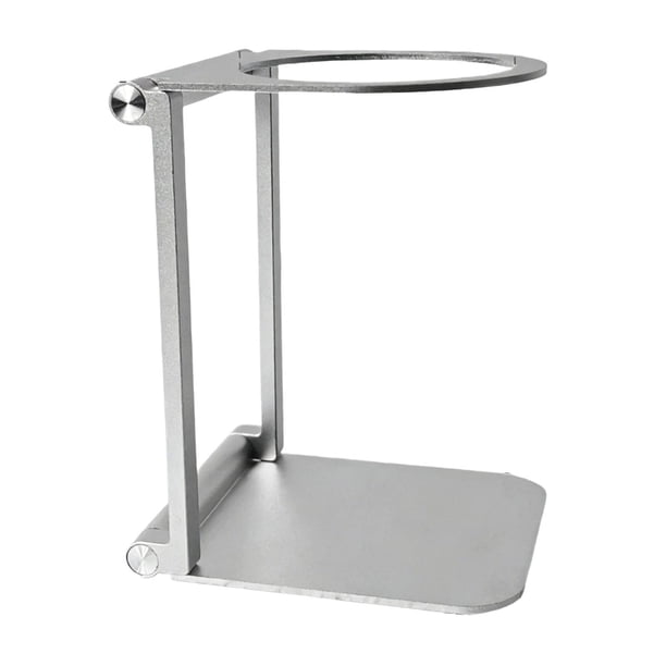 Soporte para Máquina de Café con Soporte para Colador de Café Plegable Accesorio Portátil de Aluminio Estructura Resistente y Fácil de Limpiar