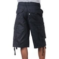 thumbnail image 4 of Pro Club Men's Cotton Twill Cargo Shorts with Belt, 4 of 5