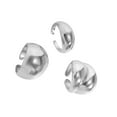thumbnail image 3 of Anillos abiertos para mujer jinwen 3 piezas geométricos apilables plata, 3 of 8
