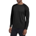 thumbnail image 2 of HAJWOH Men's Long Sleeve Shirts UV Sun Protection Athletic Shirts for Fishing Hiking Swimming Running, 2 of 5