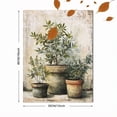 thumbnail image 3 of UXIEQU Botanical Potted Plant Textured Art Canvas Wall Art Print 15.75x11.81 Inches, 3 of 8