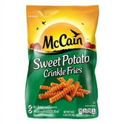 McCain, Sweet Potato, Crinkle Fries, 19 oz Plastic Bag (Frozen)