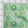 thumbnail image 2 of oneOone Cotton Flex Green Fabric Tie Dye Sewing Material Print Fabric By The Yard 40 Inch Wide, 2 of 6