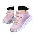 thumbnail image 3 of CAICJ98 Girls Running Sneakers Fashion All Season Walking Shoes Flat Thick Bottom Lightweight Kids Sneakers Girls Pink (Little kid/Big kid),2, 3 of 7