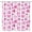 Pink, variant on Valentine''s Day Shower Curtain Blue Pink Heart Modern Geometric Plaid Romantic Sweet Love Couple Lover Rustic 36x70(WxH) Inch Bathroom Decor Fabric Curtain with Hooks