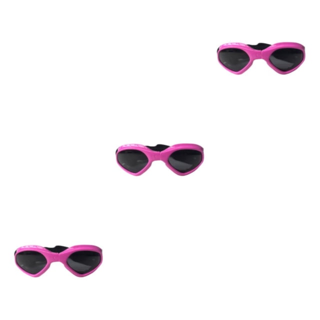 Gafas de sol para mascotas Methold Adorables gafas de snowboard al aire libre Rosa