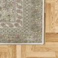 thumbnail image 5 of Bohemian Area Rug with Non-Slip Backing, Ethnic and Asian Design Mandala Inspired Boho Art Flower Blossoms, Quality Carpet for Bedroom and Dorm Room, 4' X 5.7', Pale Almond, by Ambesonne, 5 of 6