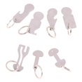 thumbnail image 1 of 1pc Key Ring Coin Holder Keychain Shopping Trolley Tokens Multifunctional Shopping Cart Accessories ToolA He Qiyong unisex, 1 of 1