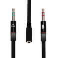 thumbnail image 1 of Accesorios para computadoras 1 cable adaptador divisor en Y a 2 enchufes de 3,5 mm Audio de micrófono estéreo FLhrweasw El nuevo, 1 of 6