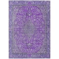 thumbnail image 2 of Addison Rugs Chantille Indoor/Outdoor Traditional Global Purple Washable Rectangle Rug, 5' x 7'6", 2 of 5