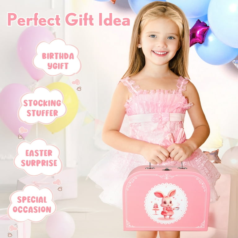 HopeRock Princess Toys for Girl Ages 3 4 5 6 Years, Cute Pink