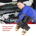 thumbnail image 4 of 2021 New Arrival 12V/24V Universal Automobile Car Truck Boat Battery Isolator Disconnect Cut Off Power Kill Switch Waterproof Switch, 4 of 7