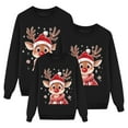 thumbnail image 4 of breaise Matching Family Christmas Sweatshirts 2025, Xmas Ugly Funny Jumper Long Sleeve Holiday Pullover Tops for Mom Dad Clothes, 4 of 4