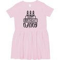 thumbnail image 3 of Inktastic Happy Birthday Daddy Girls Toddler Dress, 3 of 5