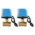 thumbnail image 1 of 2X 2-Way Zone Valve Two-Way Valve Motor Ball Valve Electric Electric Valve Reversing Ball Valve 220V DN20 (G3 / 4 Inch), 1 of 5