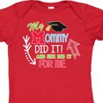 thumbnail image 4 of Inktastic My Mommy Did It and She Did It for Me with Graduation Cap Boys Baby Bodysuit, 4 of 5