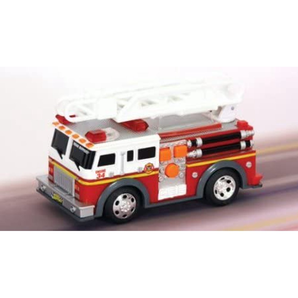 Road Rippers Rush & Rescue Mini Fire Truck with Ladder - Walmart.com
