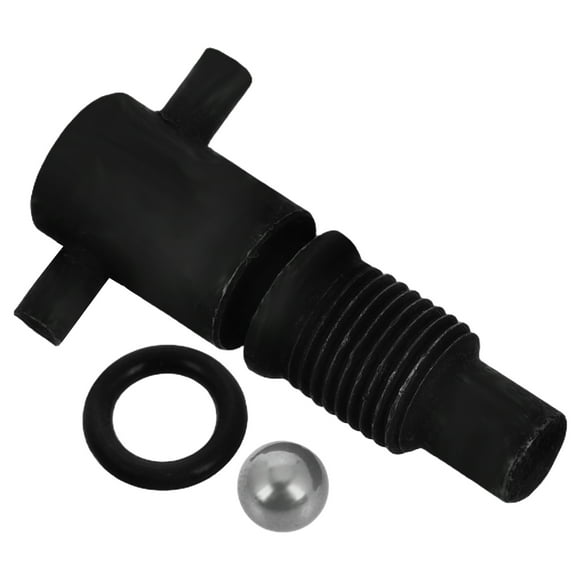 Durable Metal Oil Return Valve for Jack Accessories Black Color for Automotive Repair and