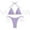 Purple, variant on BeAi Trendy Swimsuits for Women One Piece White Bikini Sets for Women Trendy Modest Swimwear for Women Sexy Monokinis Ruffled V Neck Lace Up Previous Orders