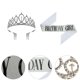 thumbnail image 2 of 1 Set de cumpleaños Cumpleaños Cumpleaños Crown Set Práctico Party Regalo Cumpleaños Basash, 2 of 6