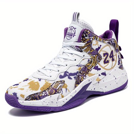 

and Durable High Top Basketball Shoes for Youth with Non-Slip Soles