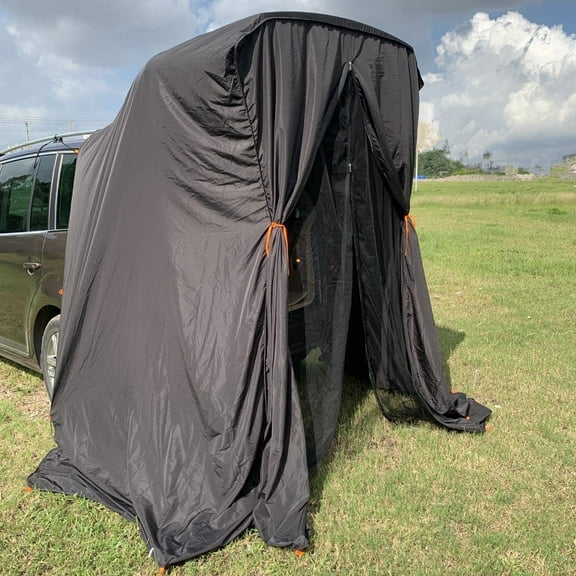 SUV Tent Van Camping Nomadic Camper Sleeping Take Shower or Change Clothes in Vehicle - Water-Repellent and Lightweight Portable Bag Set up, Size: L.W.H: 148x148x230 Centimeters
