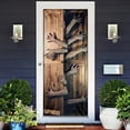 thumbnail image 2 of Monsters Behind The Door Halloween Door Cover, Halloween Decorations, TRL1231D - 36" x 96", 2 of 5