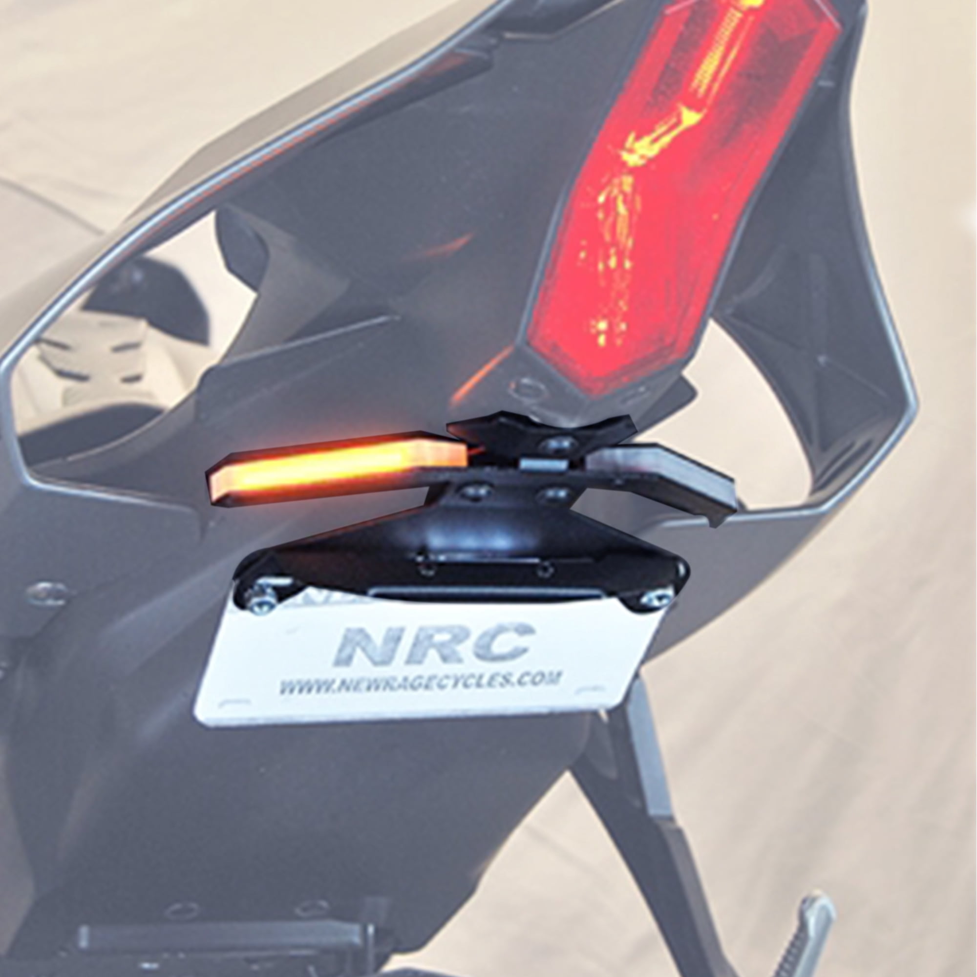 New Rage Cycles R1-FE Yamaha R1 Fender Eliminator Kit w/Turn Signals, Black