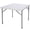 3 FT, variant on Favory 3' Plastic Straight Table, White
