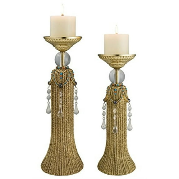 Auric Twists Candleholder Set