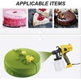 thumbnail image 2 of Electric Chocolate Spray Gun, 500W Cake Decorating Kit with 3 Patterns, Multifunction Baking Sandblasting Machine Paint Sprayer for Cake, Chocolate Decoration,Orange, 2 of 8