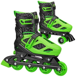 Roller Derby Boys 2-in-1 Roller/Inline Skates, Sizes 3-6