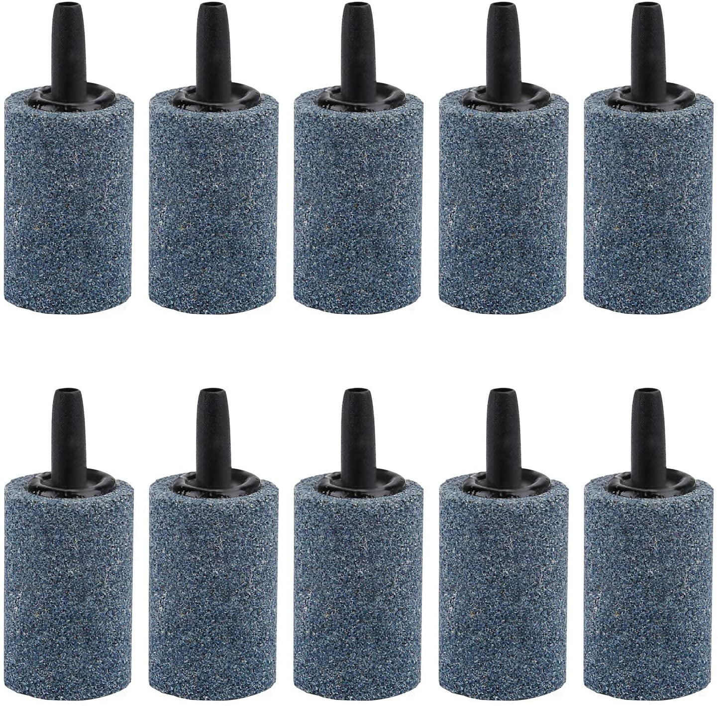 YGTGZ 10 PCS 1 Inch Air Stones - Cylinder Bubble Diffuser For Aquarium, Fish Tank, Blue - View #10