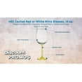 thumbnail image 3 of 10 ARC Cachet White Wine Glasses Set, 16 oz. - Wedding, Favors, Cheap, Sturdy - Yellow, 3 of 5