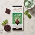 thumbnail image 6 of Lindt EXCELLENCE Crunchy Mint Cookie Dark Chocolate Candy Bar, Dark Chocolate with Mint Cookie Pieces, 3.5 oz. Bar, 6 of 14